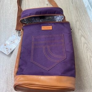 Tirrinia‎ 4 Bottle Wine Cooler Tote Bag For Travel
